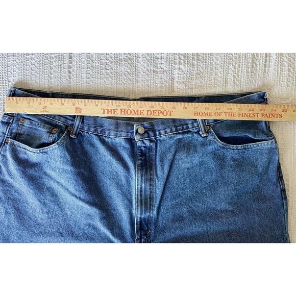 Levi's 550 Jeans Men's 50x30 Blue Denim - Picture 7 of 12